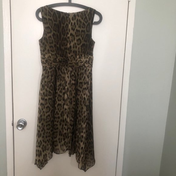 Sandra Darren Animal Print Dress - Picture 2 of 6